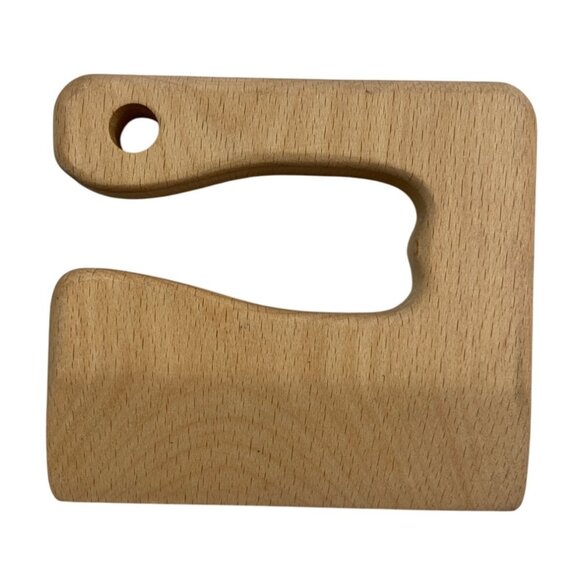 Wooden Knife Kids Cooking Toys Safe Knives Cutting Fruit Vegetable Chopper - Picture 2 of 6